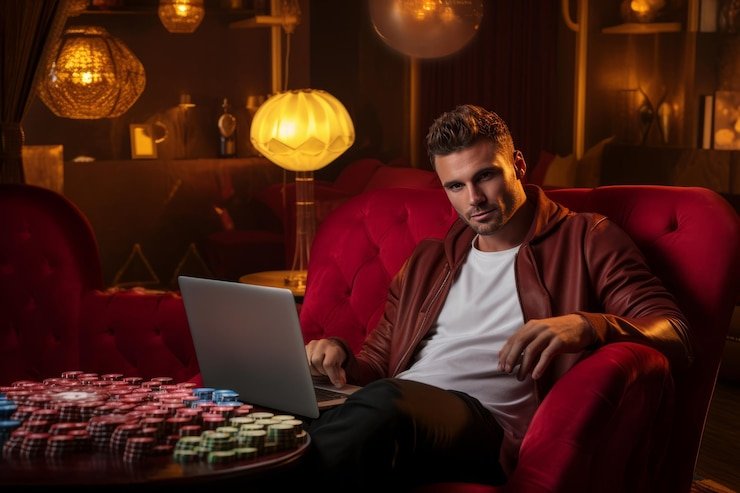 Antarmuka kasino langsung agen 777 dengan meja baccarat dan roulette