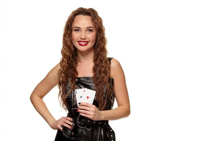 Tampilan meja Caribbean Stud Poker langsung di agen 777